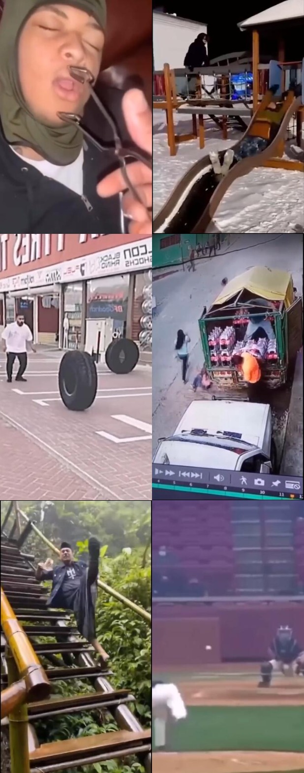 【38款】国外恶搞失误搞笑视频素材